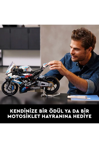 ® Technic BMW M 1000 RR 42130 Yetişkinler için Şık bir Motosiklet Modeli Yapım Seti (1925P) - 5