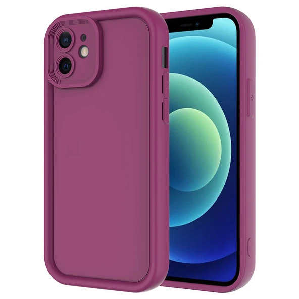 Apple iPhone 12 Kılıf Kamera Korumalı  Ananas Kapak - Resim 2