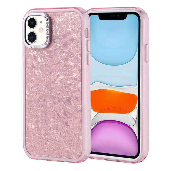 Apple iPhone 11 Kılıf Taşlı Tasarımlı  Kapi Kapak - Resim 2