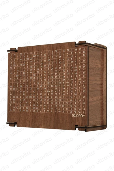 Parabox 10.000 Tl Kumbara Para Biriktirme Hedef Kutusu - 1