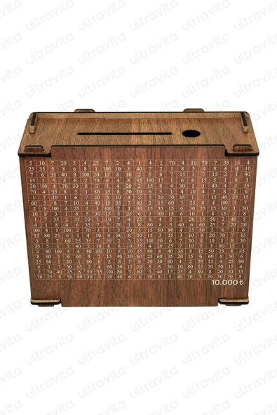 Parabox 10.000 Tl Kumbara Para Biriktirme Hedef Kutusu - 7