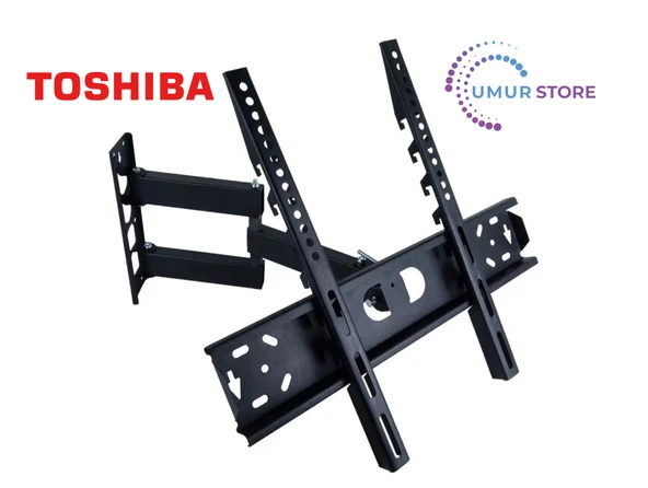 Toshiba 43UV2363DT 43" 4K Ultra HD 32-55 inç Tek Kollu Hareketli LCD LED TV Duvar Askı Aparatı