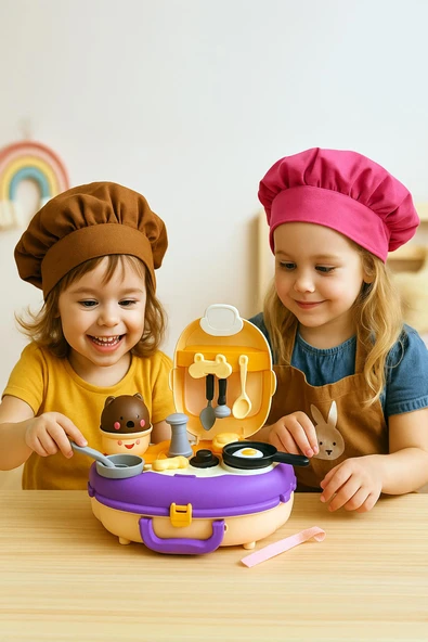 Elif’in Sihirli Musluklu Sırt Çantalı Mutfağı - Aksesuarları ile