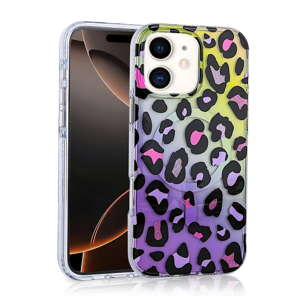 Apple iPhone 12 Kılıf M-safe Şarj Özellikli  Jago Kapak ürün görseli