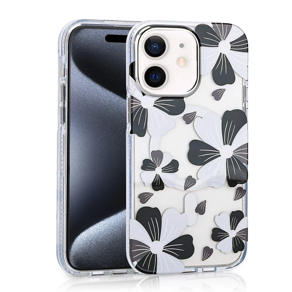 Apple iPhone 12 Kılıf M-safe Şarj Özellikli  Papat Kapak - Resim 2