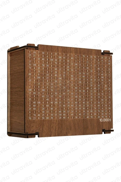 Parabox 10.000 Tl Kumbara Para Biriktirme Hedef Kutusu - 6