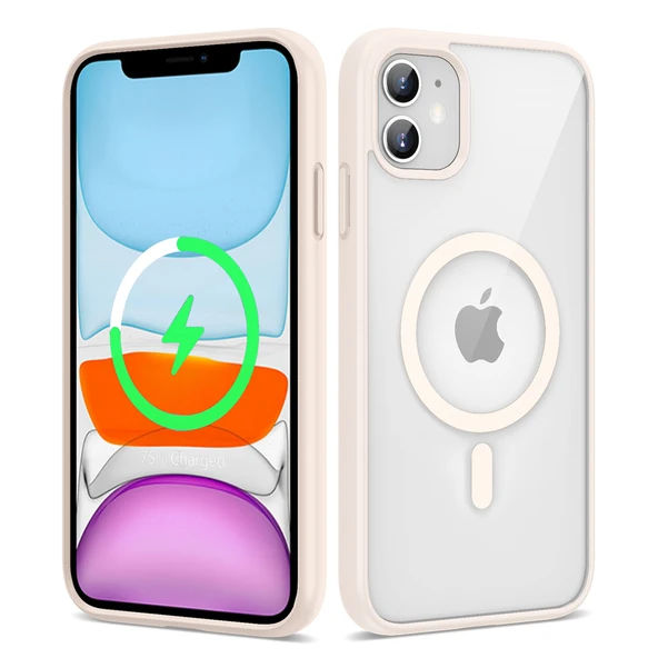Apple iPhone 11 Kılıf M-safe Wireless Şarj Özellikli Silikon  Ege Kapak ürün görseli