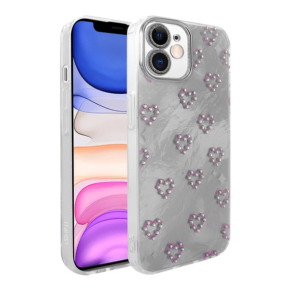 Apple iPhone 11 Kılıf Kamera Korumalı Figürlü  Ponti Silikon Kapak ürün görseli