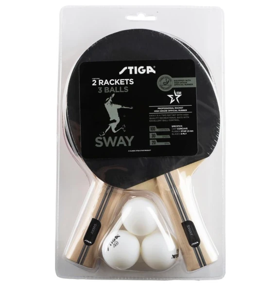 Stiga Set Sway Hobby Masa Tenis Raketi Seti 1210-5518-01 - 1