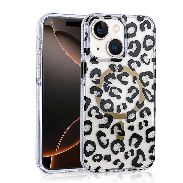 Apple iPhone 13 Kılıf M-safe Şarj Özellikli  Jago Kapak - Resim 2