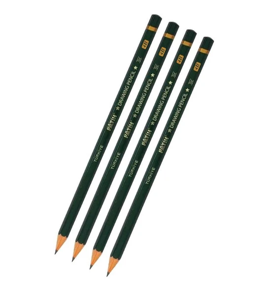 FATİH 4H DERECELİ KURŞUN KALEM 12'Lİ