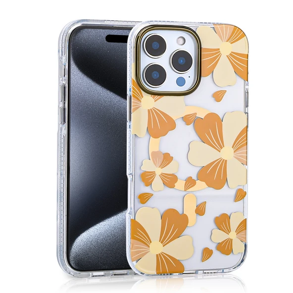 Apple iPhone 14 Pro Max Kılıf M-safe Şarj Özellikli  Papat Kapak - Resim 5