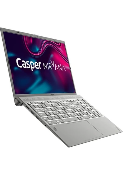 Casper Nirvana C550.1235-8V00T-G-F i5-1235U 8 GB 500 GB SSD Iris Xe Graphics 15.6" Full HD Notebook - Resim 3
