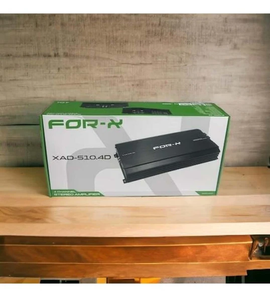 FOR-X XAD-510.4D-4X500W RMS-KALİTELİ PROFESYONEL ÜST SEVİYE OTO ANFİ - Resim 4