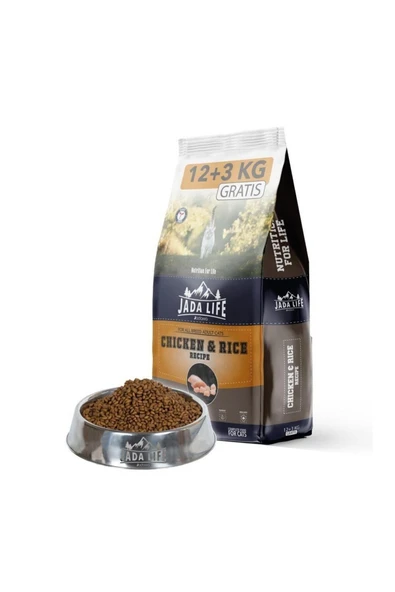 Jadava Tavuklu Yetişkin Kedi Maması 15 Kg