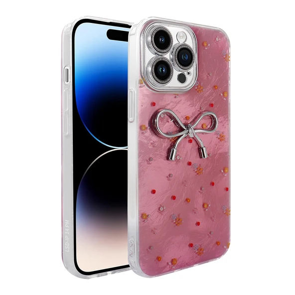 Apple iPhone 14 Pro Max Kılıf Kamera Korumalı Figürlü  Ponti Silikon Kapak ürün görseli