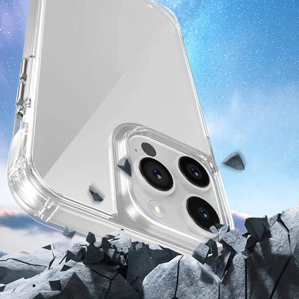 Apple iPhone 14 Pro Kılıf Airbagli Takılabilir Askı Aparatlı  Snap Silikon Kapak - Resim 6