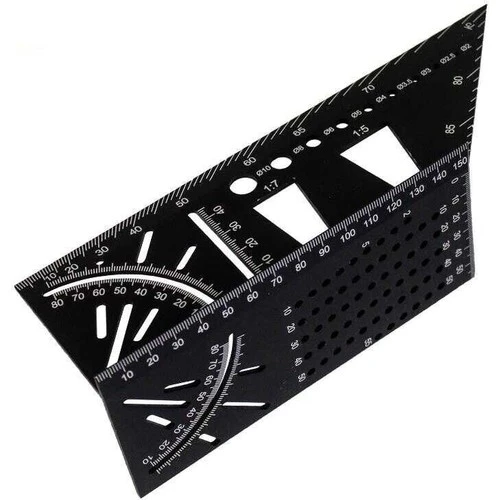 Troy 25901 Alüminyum Kırlangıç Geçme Işaretleme Gönyesi, 215MM ürün görseli