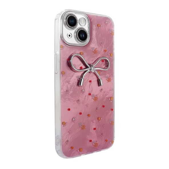 Apple iPhone 13 Kılıf Kamera Korumalı Figürlü  Ponti Silikon Kapak - Resim 3