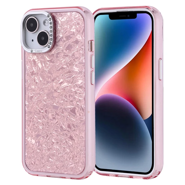 Apple iPhone 13 Kılıf Taşlı Tasarımlı  Kapi Kapak ürün görseli