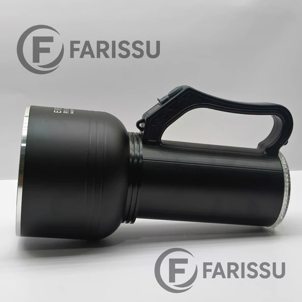 EVERTON RT-698 Şarjlı LED Projektör Fener - 50W Güç, 2000M Menzil ve Powerbank Özelliği - 5