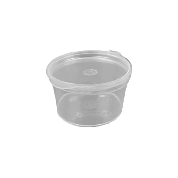 Sos Kabı 2 Oz PP Kendinden Kapaklı 50 Adetli -STARPET ürün görseli