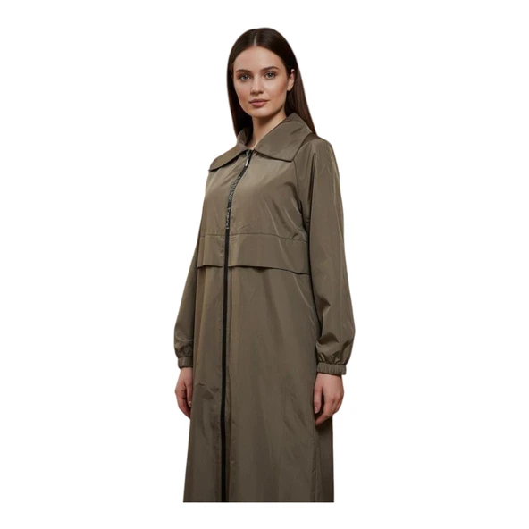 Kadın Gömlek Yaka Uzun Kap ARM.25KT724