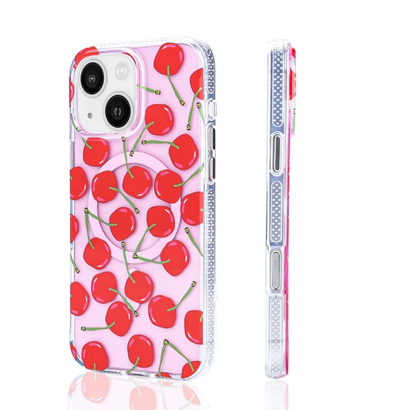 Apple iPhone 15 Kılıf M-safe Şarj Özellikli  Stilo Kapak ürün görseli