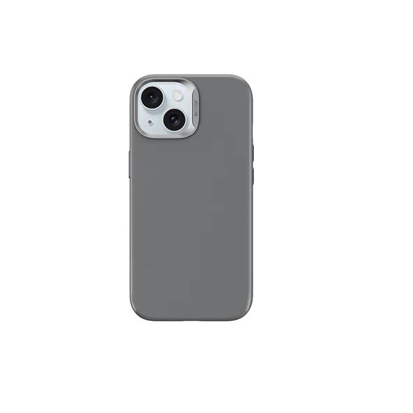 Apple iPhone 15 Kılıf Wiwu SP-019 M-safe Şarj Özellikli Vegan Leather Deri Kapak - 1