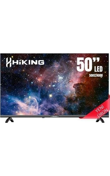 HIKING 50HS24000 50" 126 Ekran Uydu Alıcılı 4K Ultra HD Smart WhaleOS TV ürün görseli