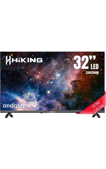 HIKING 32HS24000 32" 81 Ekran Uydu Alıcılı Full HD Smart Android TV ürün görseli