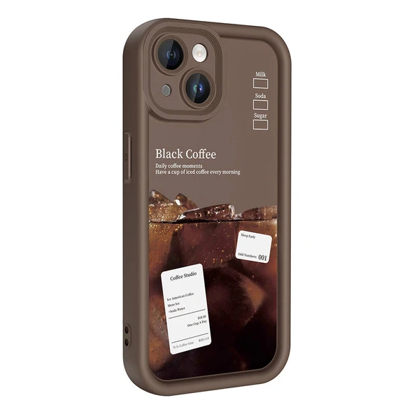 Apple iPhone 15 Kılıf Kamera Korumalı Baskılı Arka Yüzey  Klas Kapak ürün görseli