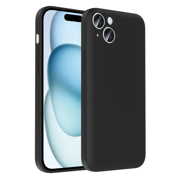 Apple iPhone 15 Kılıf Kamera Korumalı Kartlık Hazneli  Vitra Kapak ürün görseli