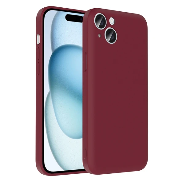 Apple iPhone 15 Plus Kılıf Kamera Korumalı Kartlık Hazneli  Vitra Kapak ürün görseli