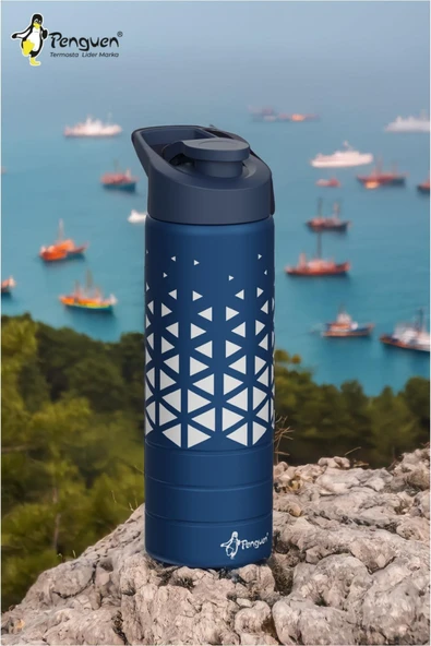 750ML Paslanmaz Çelik Su Matarası | Sızdırmaz Kapaklı | BPA Free | Dayanıklı - Resim 3