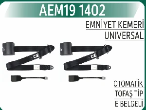 EMNİYET KEMERİ OTOMATİK TOFAŞ TİP - E BELGELİ - AEM-191402 - 1