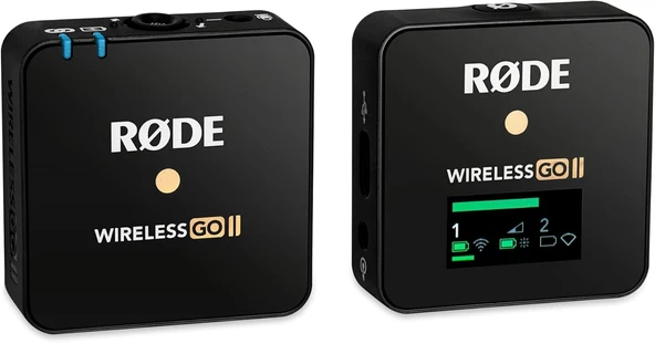 RODE Wireless GO II Single, Tek Kanallı, Kayıt Edicili Telsiz Mikrofon Sistemi - KUTUSUZ - OUTLET - 1