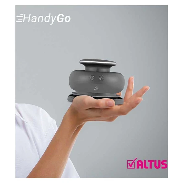 Altus HandyGo AL 5533 A 1400 W Antrasit Buharlı Kırışık Giderici - 6