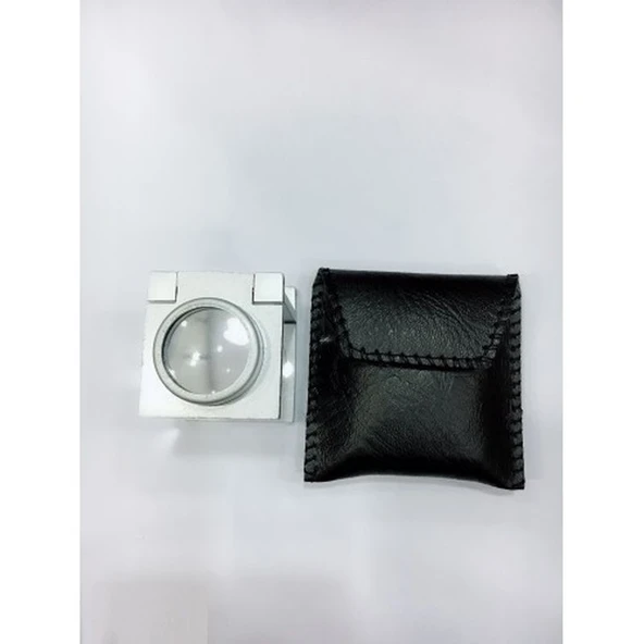 1 Cm Full Çelikkaplı Full Çelik Kaplı Katlamalı Büyüteç Th-9008A - Resim 2