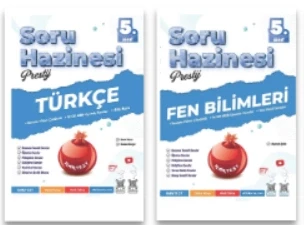 NARTEST YAYINLARI 5.SINIF PRESTİJ TÜRKÇE - FEN BİLİMLERİ SORU HAZİNESİ ürün görseli