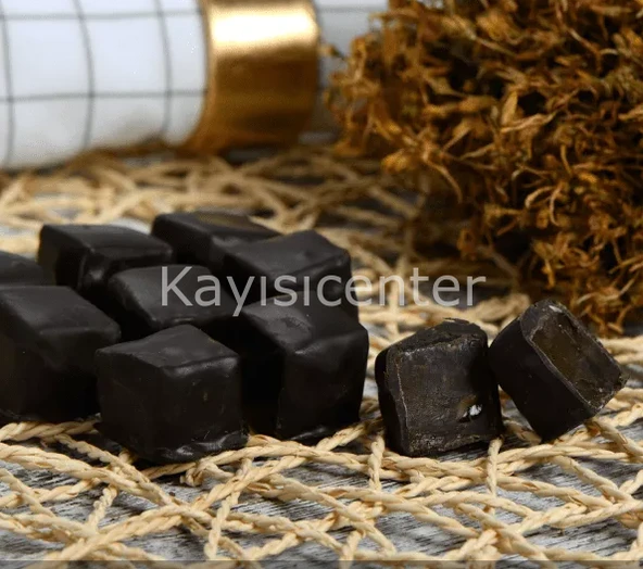 Toptan Kayısı Çikolatalı Lokum 15Kg Fildişi - 4