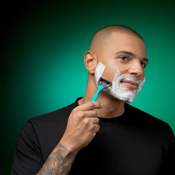 Wilkinson Sword Xtreme 3 Sensitive 12 Adet XXL Erkek Tıraş Bıçağı- Hassas Ciltler - Resim 8