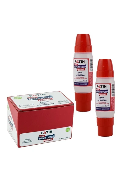 FATİH SIVI YAPIŞTIIRICI 30ml ÇİFT UÇLU SOLVENTSİZ