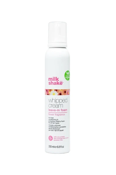 Milk_shake Whipped Cream Flower Çiçek Esanslı Vegan Durulanmayan Bakım Köpüğü 200 ml ürün görseli 1