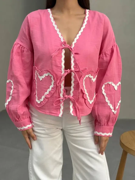 KALP CEPLI MUSLIN KIMONO - 7
