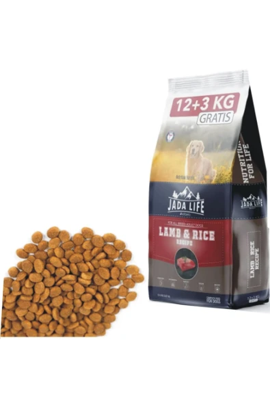 Jada Life Kuzu Etli & Prinçli Yetişkin Köpek Maması 12+3 Kg. - 3
