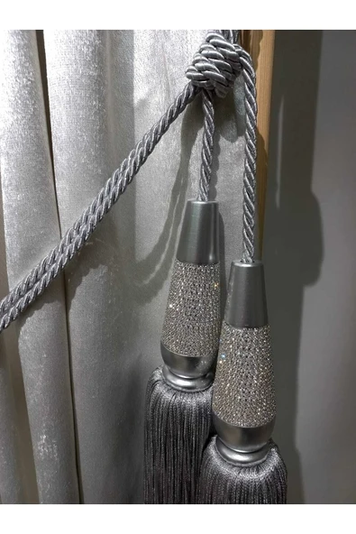 Perde Aksesuarları Özel Yapım Perde Toplayıcı Ahşap Perde Bağı Braçol - 2