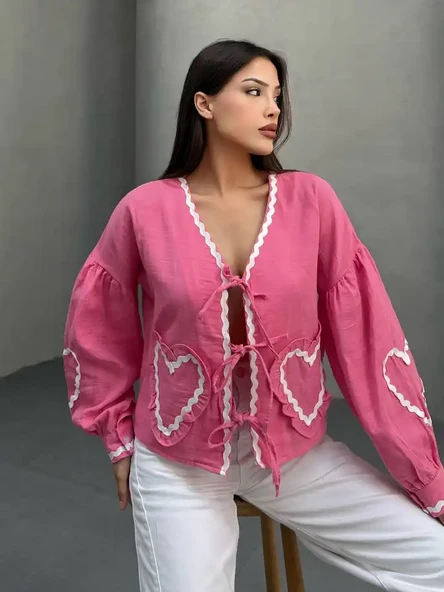 KALP CEPLI MUSLIN KIMONO - 1