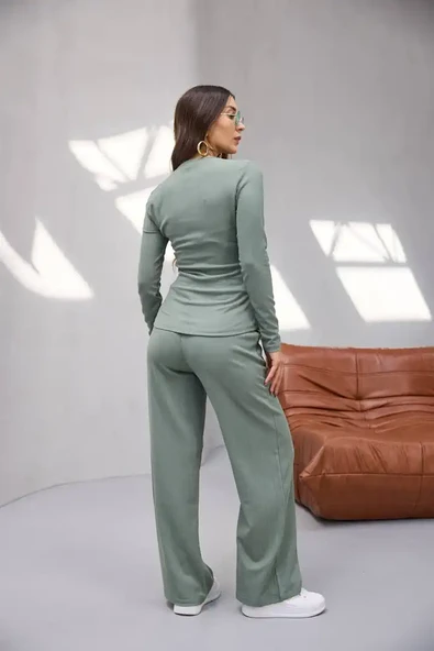 YANDAN TOKALI GENİŞ PAÇA TAKIM - 2
