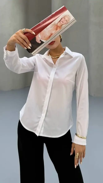 GİZLİ DÜGMEİ GÖMLEK - 4